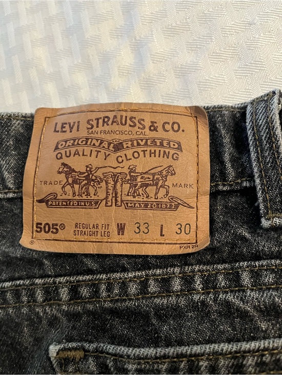 Other - Men’s vintage orange tab 505 black jeans